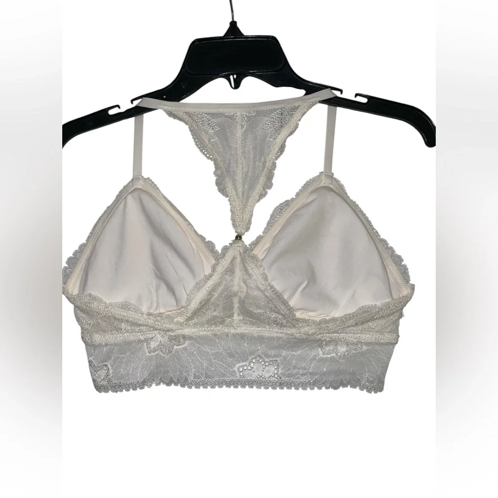 Aerie Racerback Lace Bralette with Padding Size L
